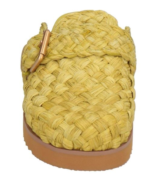 Ash Yellow Mules & Clogs