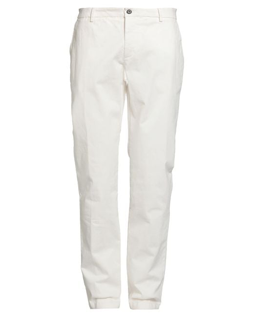 Eleventy White Pants for men
