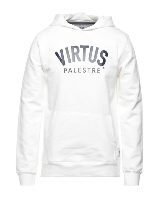 Felpa da Uomo di Virtus Palestre in Bianco | Lyst