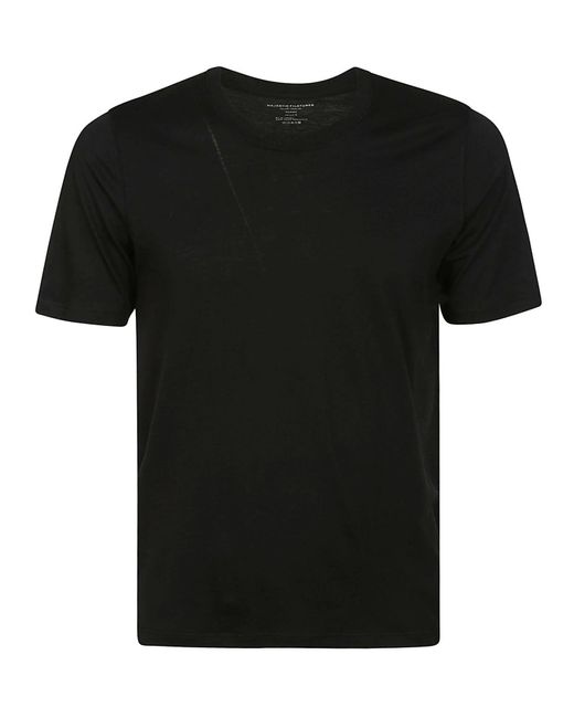 T-shirt Majestic Filatures pour homme en coloris Black