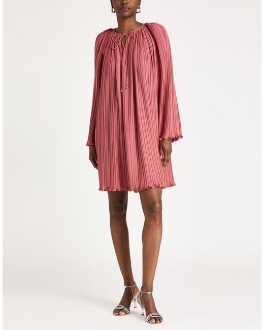 Lanvin Red Mini Dresses