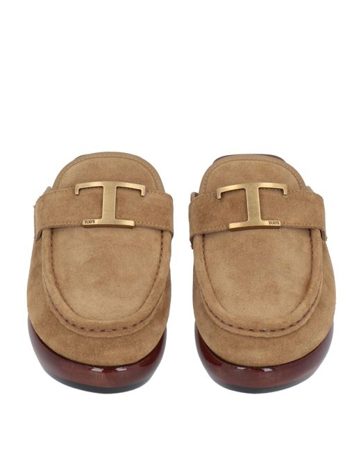 Tod's Brown Mules & Clogs