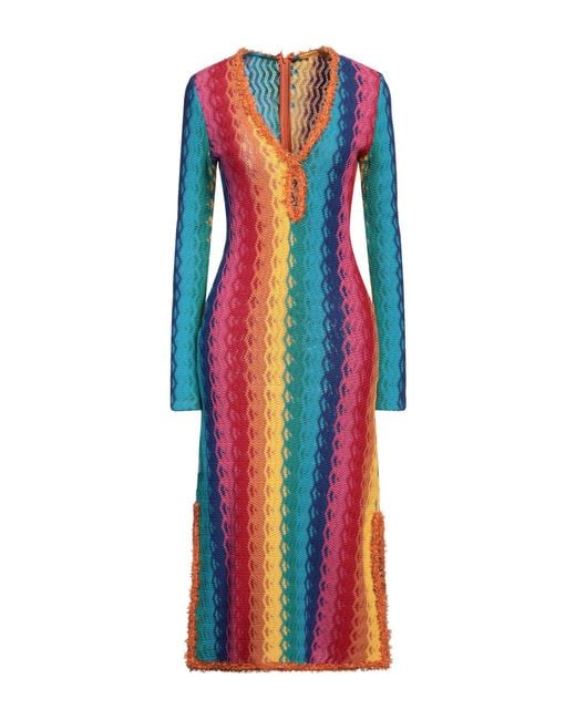 Alexis Blue Midi Dress