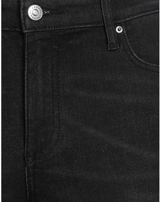 ARMANI EXCHANGE Black Jeans Cotton, Polyester, Viscose, Elastane