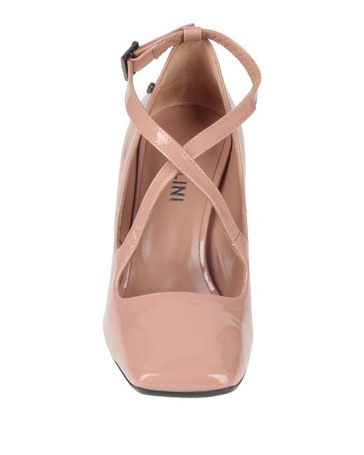 Pollini Pink Pumps Leather