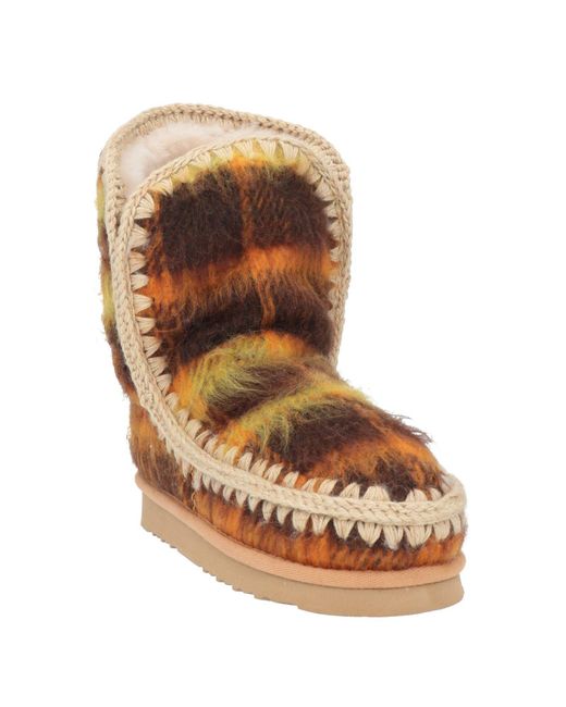 Mou Brown Ankle Boots