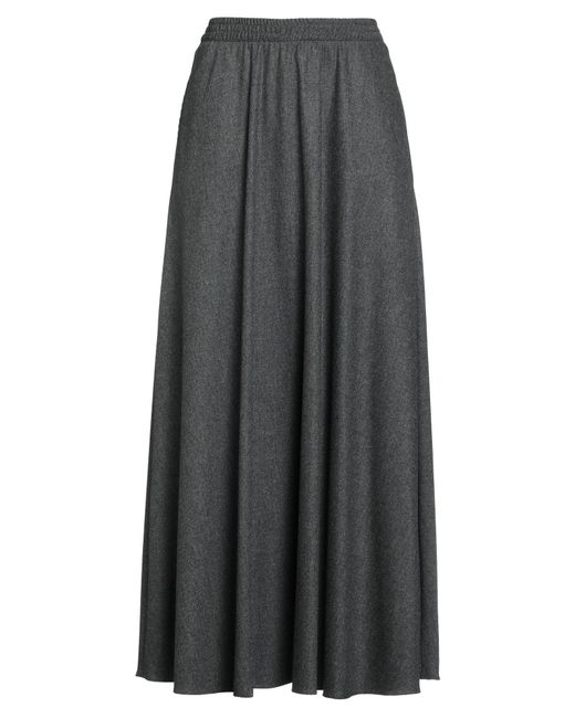 Emporio Armani Gray Maxi Skirt