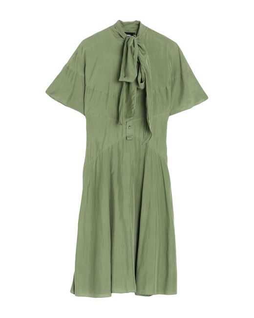 DSquared² Green Midi Dress