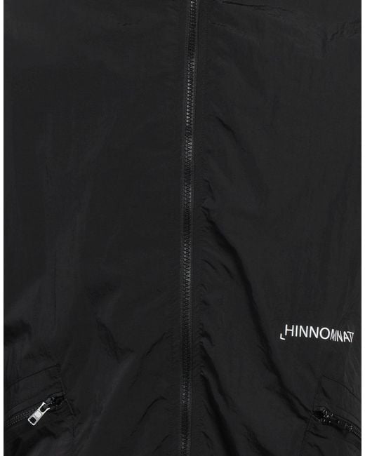 hinnominate Black Jacket Polyamide for men