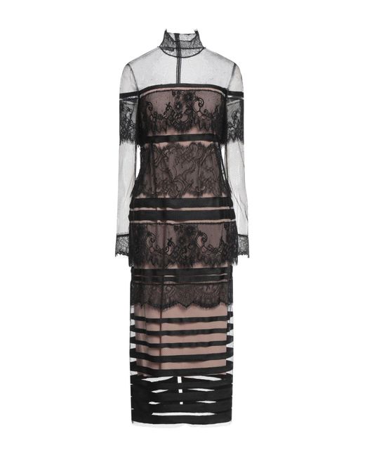 Alberta Ferretti Black Maxi Dress