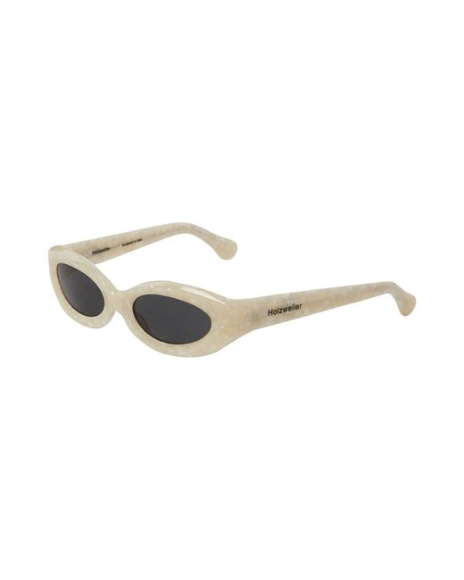 Holzweiler White Sunglasses