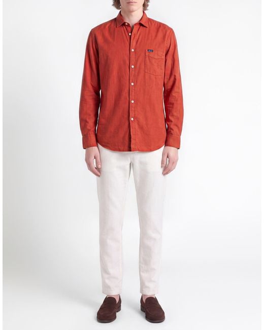 Camicia di Façonnable in Red da Uomo