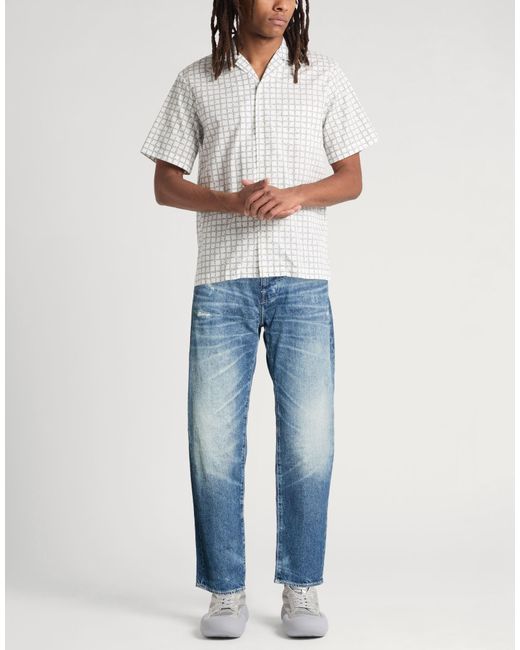 ARMANI EXCHANGE Blue Jeans Cotton, Elastane for men