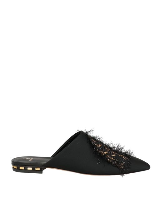 Skorpios Black Mules & Clogs