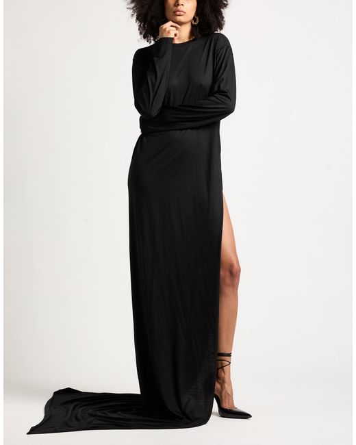 Sofie D'Hoore Black Maxi Dress Wool