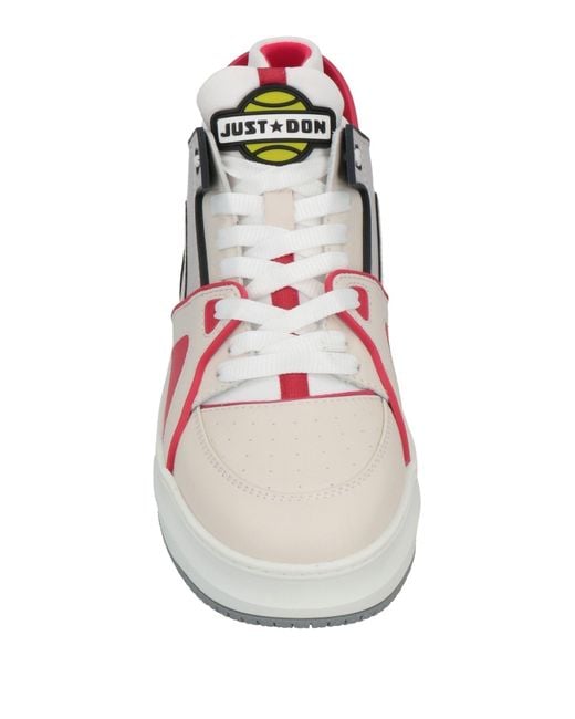 Just Don Pink Trainers for men