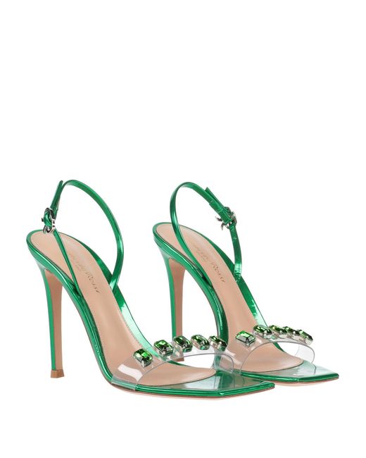 Gianvito Rossi Green Sandals