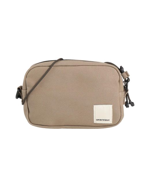 Emporio Armani Gray Cross-Body Bag for men