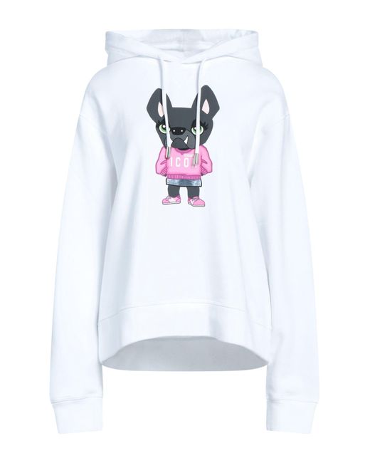 DSquared² White Sweatshirt