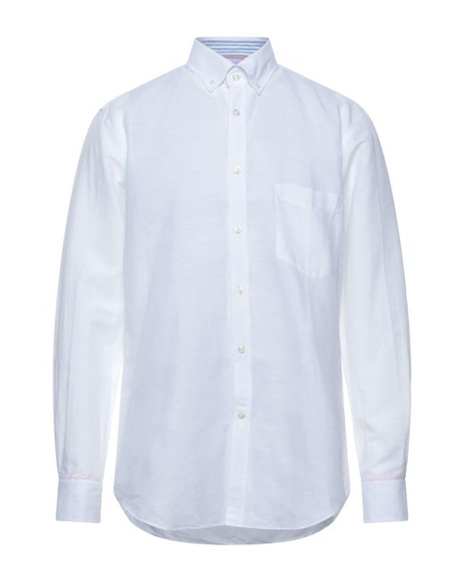 Paul \u0026 Shark Linen Shirt in White for 