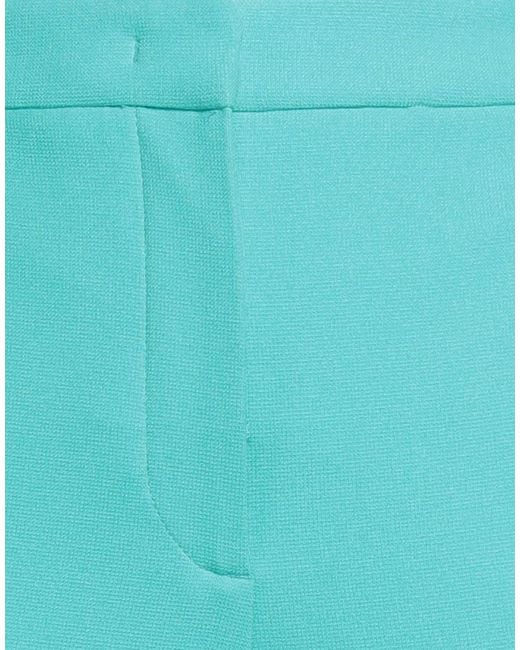 Maliparmi Blue Pants Polyester, Viscose, Elastane