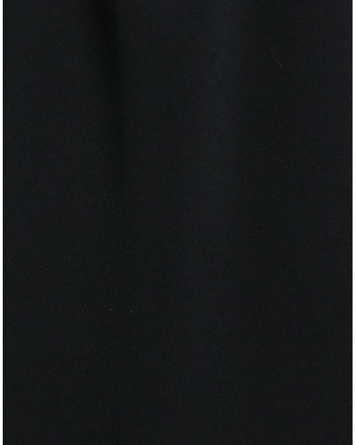 VIRNA DRÒ® Black Mini Dress Polyester, Elastane