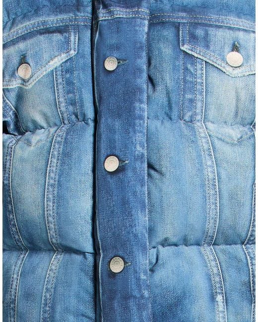 Acne Blue Puffer Polyester