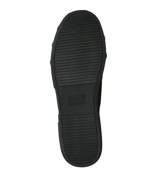 EA7 Black Sneakers for men