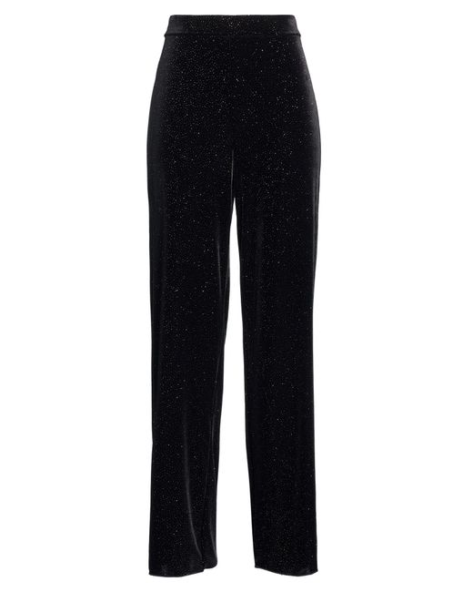 iBlues Black Pants Polyester, Elastane