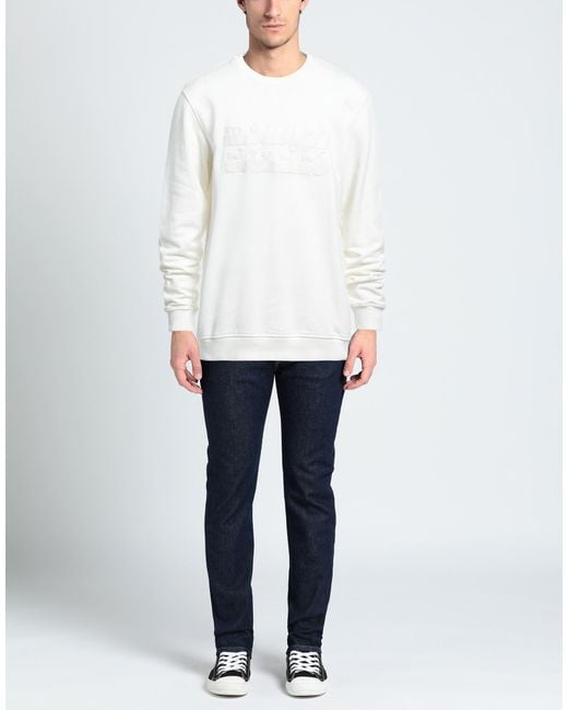 Manuel Ritz White Sweatshirt for men