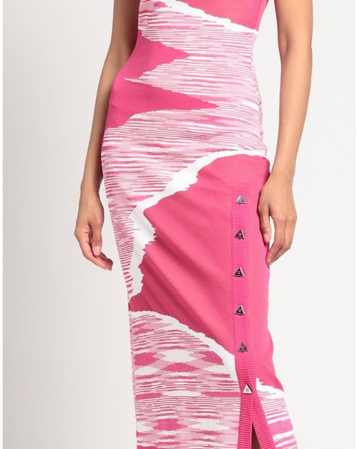 Missoni Pink Maxi-Kleid