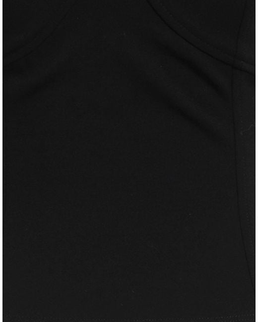 Pinko Black Top Viscose, Polyamide, Elastane
