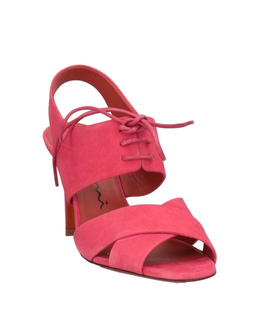 Santoni Pink Sandals