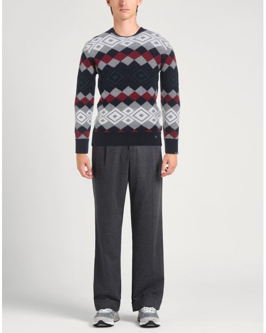 Bob Blue Sweater Wool for men