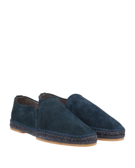 Sergio Rossi Blue Espadrilles Leather for men