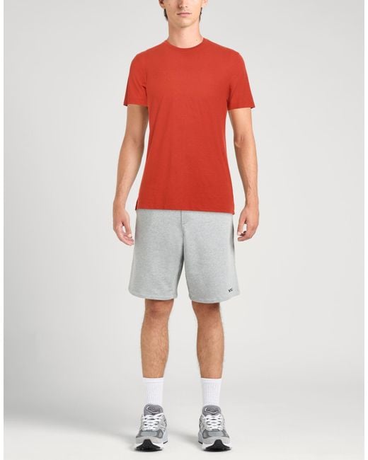 Zanone Red T-Shirt Cotton for men