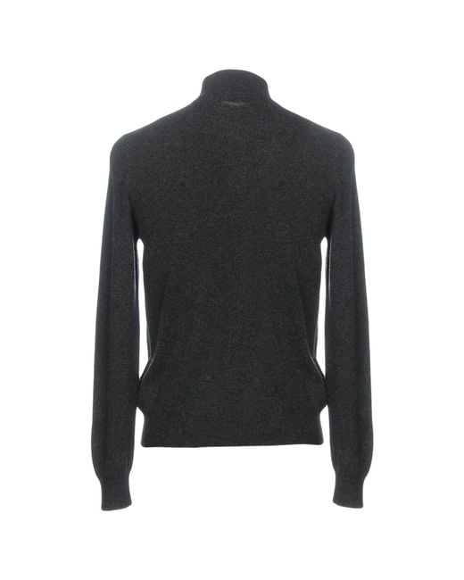 Moorer Black Sweater Cashmere for men