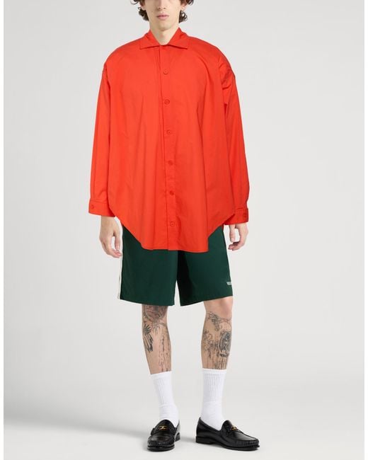 Sunnei Red Shirts for men