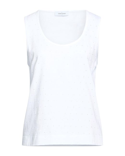 Gran Sasso White Top Cotton