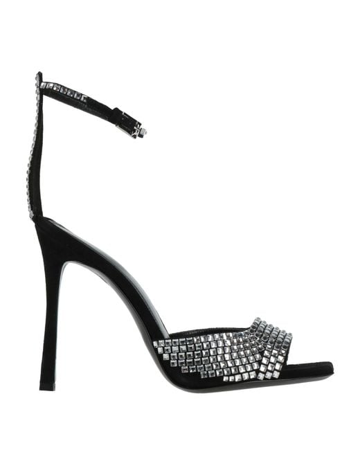 Cesare Paciotti Black Sandals