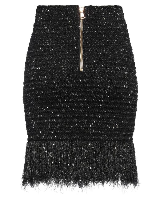 Balmain Black Mini Skirt