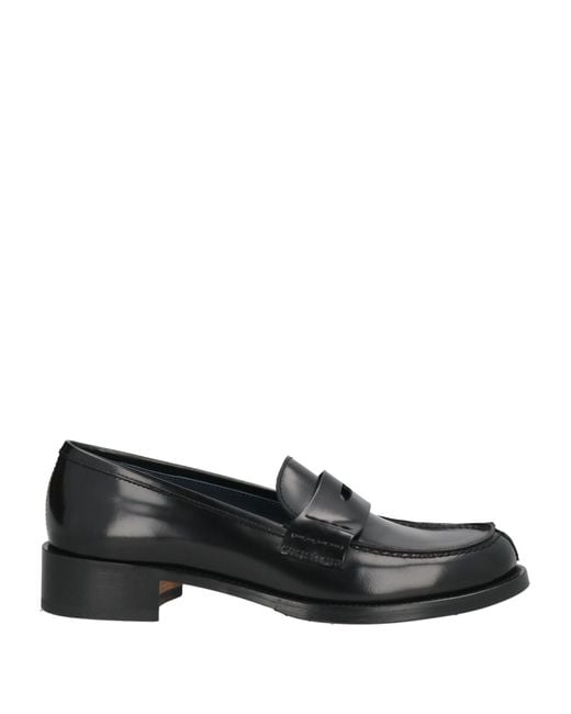 Calpierre Black Loafers Leather