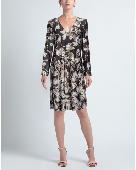 Maliparmi Multicolor Midi Dress
