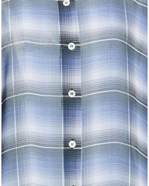 Maison Kitsuné Blue Shirt Polyester