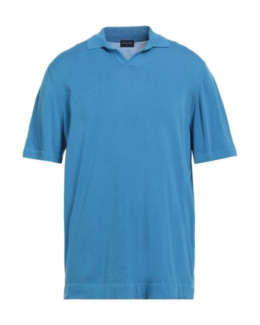 Pullover Drumohr de hombre de color Blue