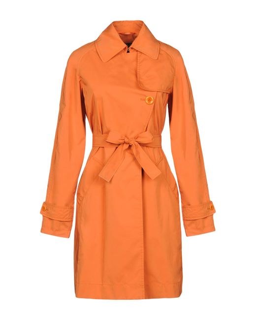 Max Mara Orange Overcoat