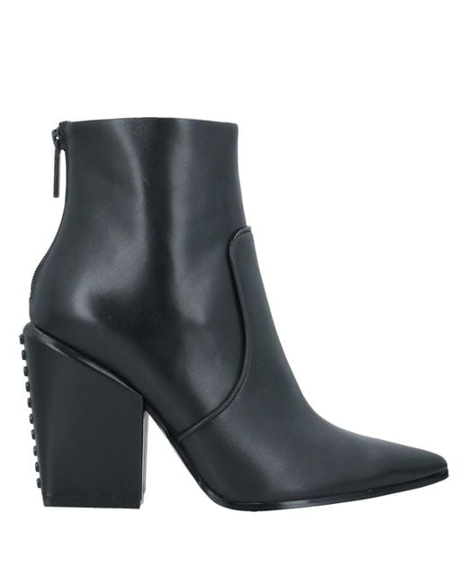 Kendall + Kylie Black Ankle Boots