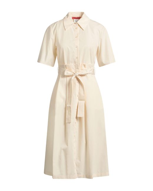 MAX&Co. Natural Midi Dress