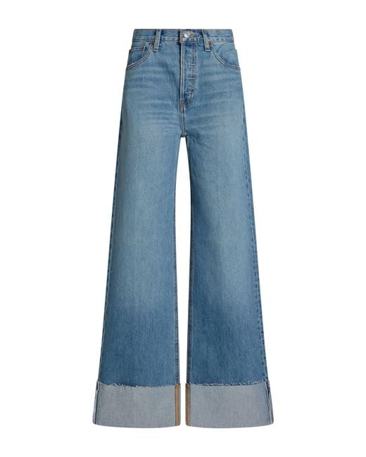 Re/done Blue Jeans Cotton