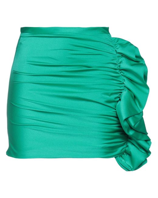 House of Amen Green Mini Skirt